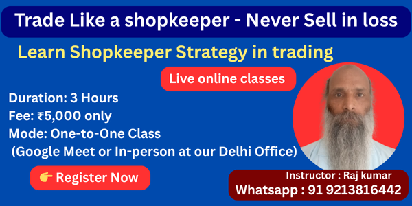 Trade like a Shopkeeper – Never Sell in Loss